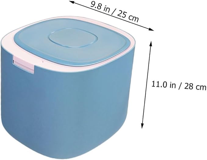 Airtight Pet Food Storage Container Moisture Grain Holder for Dog Cat Food Easy Capacity for Home Travel
