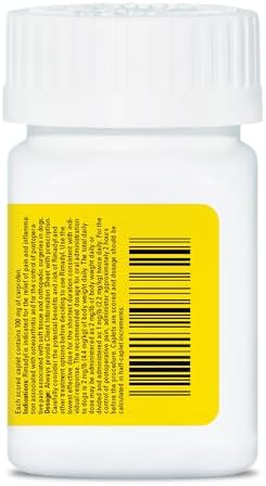 Rimadyl (carprofen) for Dogs, 100 mg, 60 Caplets