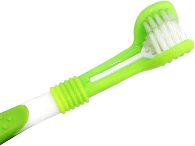 Three Sided Pet Toothbrush for Dog Teeth Puppy Owner Effectively Brush The Dirt On Pet Teeth Dog
