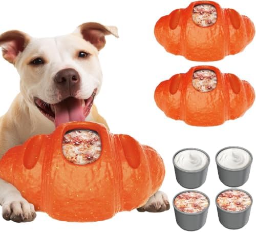2pack Durable Frozen Dog Chew Toy for Aggressive Chewers | Interactive Treat Dispensing, Crate Training & Anxiety Relief, Food-Grade Nylon, Coffee Wood Fiber, Easy to Clean