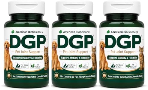 DGP Dog Joint Supplement for Mobility & Flexibility, 180 Tablets