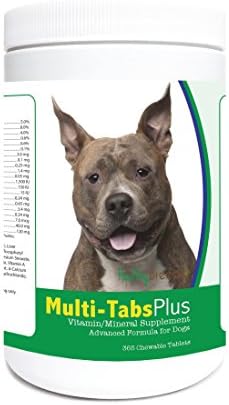 Healthy Breeds American Staffordshire Terrier Multi-Tabs Plus Chewable Tablets 365 Count