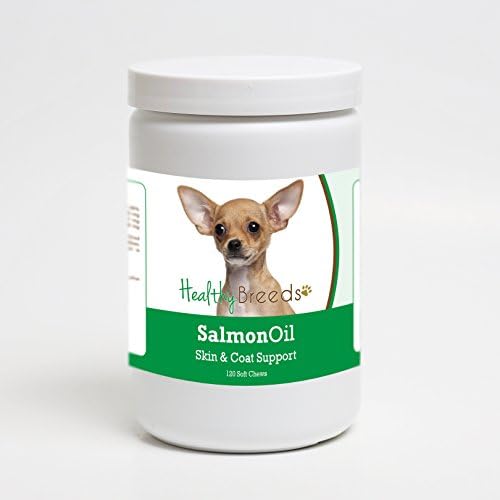 Healthy Breeds Chihuahua Salmon Oil Soft Chews 120 Count