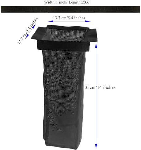 Prriudy Lint Bag for Dryer Vent Outdoor Vent Lint Bag Indoor Vent Lint Trap, 3 Packs