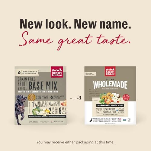 Honest Kitchen Wholemade Grain-Free Dog Food Base Mix - Veggie & Fruit, 7 lb Bag