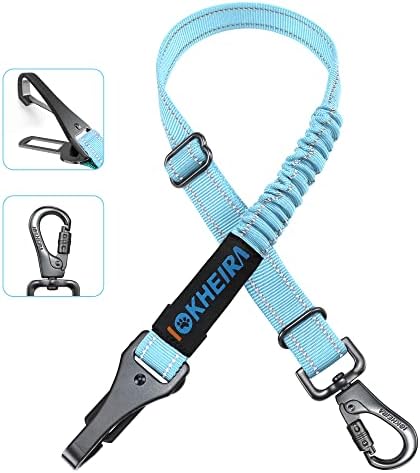 Dog Seat Belt 3-in-1 Car Harness - Light Blue