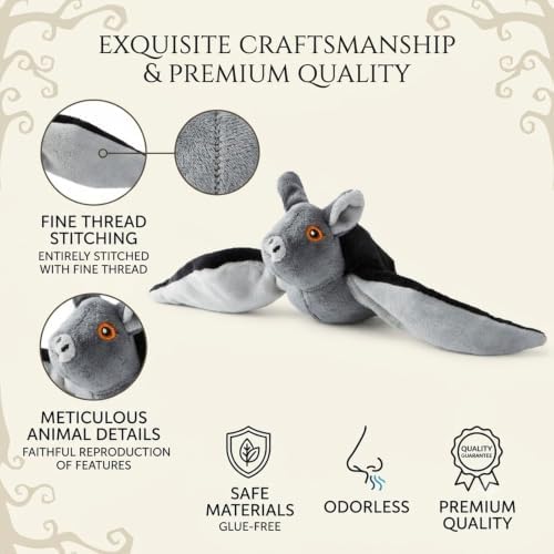 2026 New Cat and Dog Flying Bat Toy, Flap Bat Dog Toy for Door Frame, hirping Interactive Catnip Toys, Touch Activated, echargeable with RC(Black)