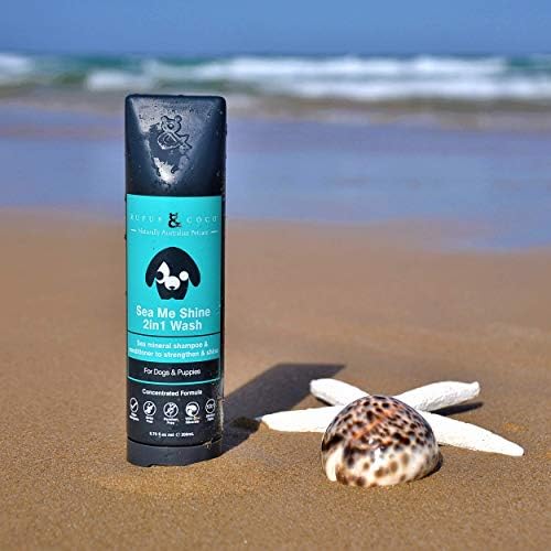 Rufus & Coco Natural Oatmeal Dog Shampoo and Conditioner for Sensitive Skin| Sulfate & Paraben Free | pH Balanced | Hypoallergenic Fresh Fragrance | Safe for all Dogs