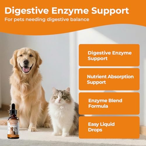 Pancreatic Enzymes for Dogs Drops, Pancreatin Digestive Enzyme for EPI
