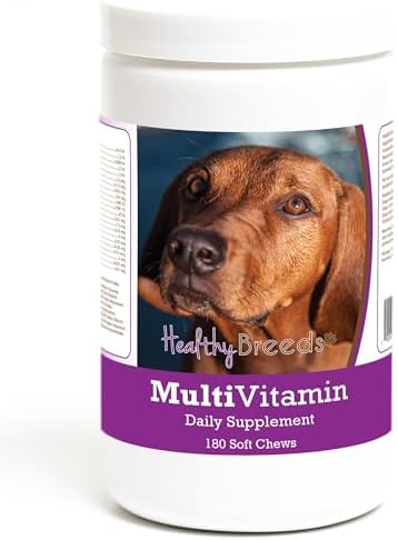 Healthy Breeds Redbone Coonhound Multivitamin Soft Chew for Dogs 180 Count