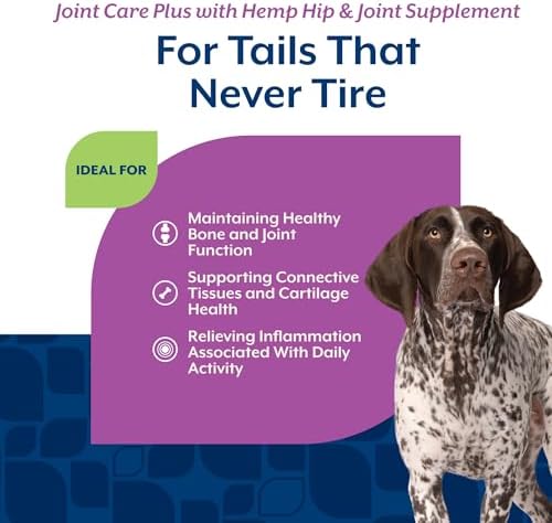 NaturVet Hip & Joint Supplement, Joint Care Plus for Dogs, 60ct