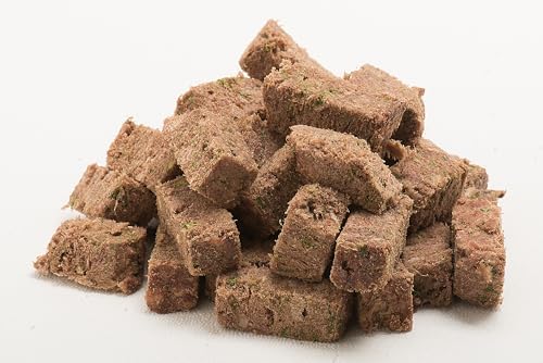 Fresh Is Best Beef Freeze Dried Dog Food – Raw Dog Food Toppers for Puppies & Adult Canines – High-Protein Freeze Dried Beef in Resealable Zipper Bag – Made in the USA – Beef, 8 oz