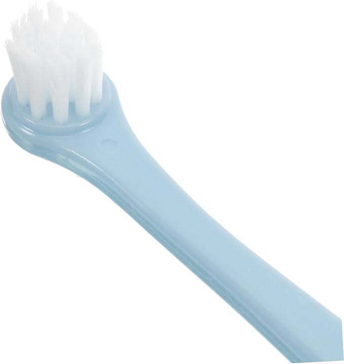 BESPORTBLE Soft PET Toothbrush for Dogs and Cats Round Head Design for Deep Clean Mouth -Piece Dental Cleaning Kit Soft Bristles for Puppies and Kittens