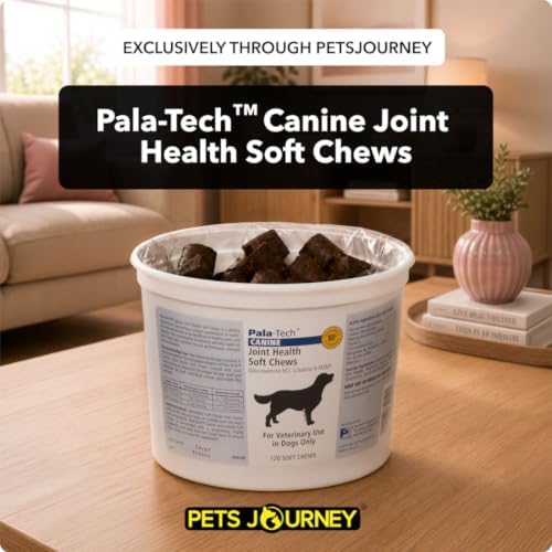 Canine Joint Soft Chews (120 ct) - Glucosamine & MSM Joint Supplement for Dogs - Dog Arthritis Pain Relief – Supports Mobility & Eases Stiffness - Tasty & Easy to Give