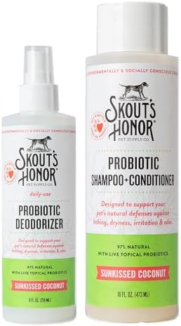 SKOUT'S HONOR Probiotic Grooming Essentials Bundle - Sunkissed Coconut