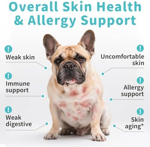 Dog Allergy Relief Soft Chews - Skin & Gut Health, Chicken, 90 Ct