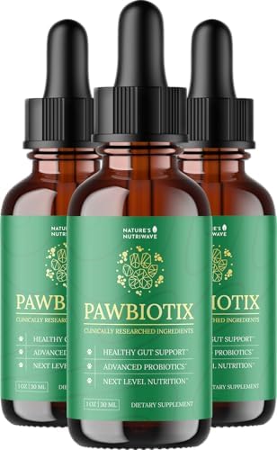 Pawbiotix Liquid Probiotics for Dogs – 1oz, 3 Month Supply