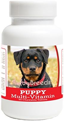 Healthy Breeds Rottweiler Puppy Dog Multivitamin Tablet 60 Count