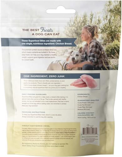 BADLANDS RANCH Superfood Bite Chicken Dog Treats, 4 oz, 4-Pack