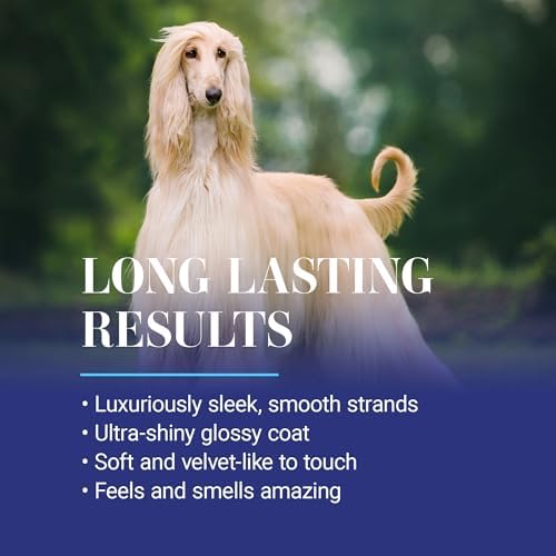 Chris Christensen Ice on Ice Detangling Dog Conditioner, Groom Like a Professional, Dematts, Moisturizes, Creates Long Lasting Silkiness, All Coat Types, Made in USA, 1gal