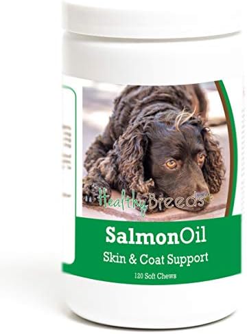 Healthy Breeds American Water Spaniel Salmon Oil Soft Chews 120 Count