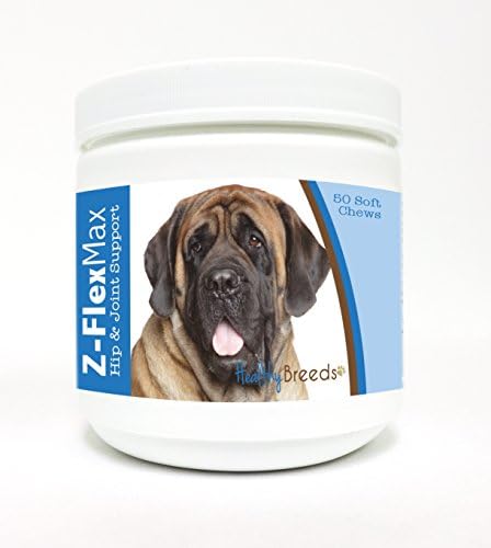 Healthy Breeds Mastiff Z-Flex Max Hip and Joint Soft Chews 50 Count