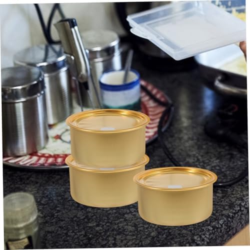 iplusmile 10 Pcs Empty Aluminum Cans with Can Lids Self-seal Tea Tins Storage for Pet Food Bulk Cookie Tins
