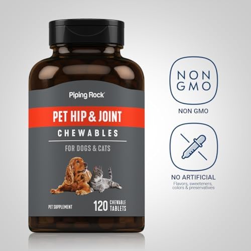 Piping Rock Glucosamine for Dogs & Cats | 120 Chews
