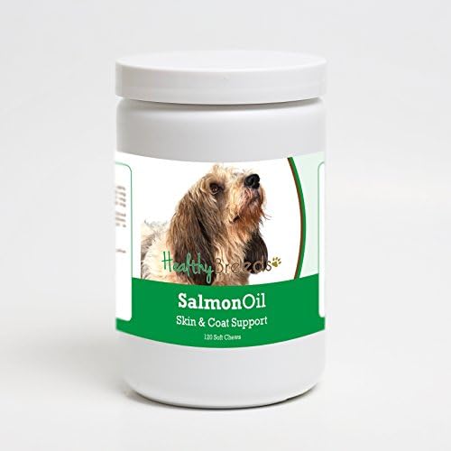 Healthy Breeds Petits Bassets Griffons Vendeen Salmon Oil Soft Chews 120 Count