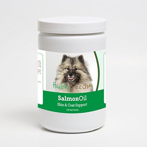 Healthy Breeds Keeshonden Salmon Oil Soft Chews 120 Count