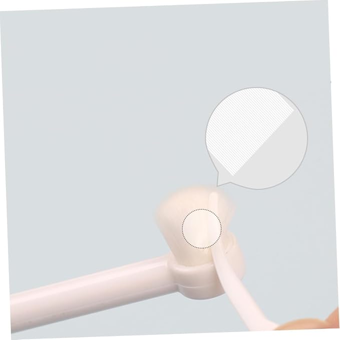 Toyvian Cat and Dog Toothbrush Small Head Manual PET Oral Cleaning Tool Soft Bristles for Gentle Cleaning Handheld Design for Easy Use for Cats and Dogs
