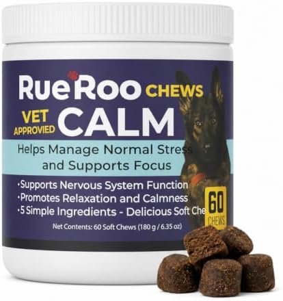 Dog Calming Soft Chews, L-Theanine, 60-Pack, 60 Ct