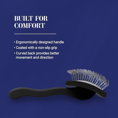 Chris Christensen Baby K Dog Slicker Brush, Small, Black
