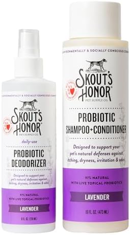 SKOUT'S HONOR Probiotic Grooming Essentials Bundle - Lavender