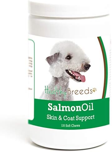 Healthy Breeds Bedlington Terrier Salmon Oil Soft Chews 120 Count