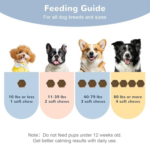 Dog Calming Chews, 200-Pack, 200 Count