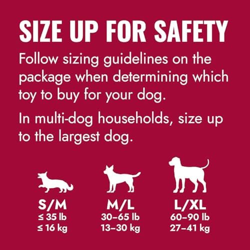 KONG Donut Dog Toy, Natural Rubber Chew Toy, for Small/Medium Dogs | Durable KONG Natural Rubber Chew & Fetch Toy That Promotes Healthy Teeth & Gums with a Fun Bounce & Easy Roll