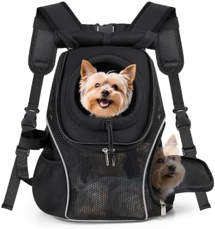 WOYYHO Pet Dog Carrier Backpack with Windows, Ventilated
