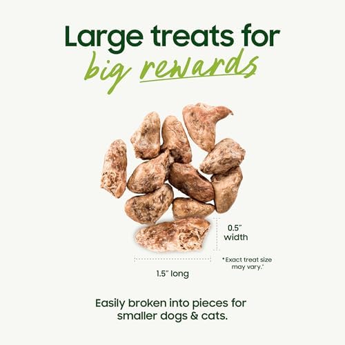 smallbatch Freeze Dried Whole Chicken Heart Treats for Dogs & Cats, 3.5oz