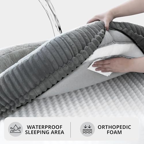 BALANCE Calming Donut Dog Bed, 36", Large