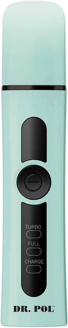 Andis Dr. Pol Cordless Pet Nail Grinder, Dual-Speed, Blue