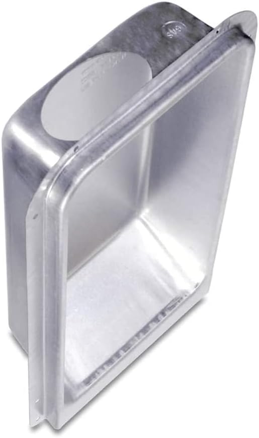 New Construction Dryer Box | Indoor Dryer Vent | Recessed Dryer Vent Box With Gas Port | Dryer Vent | Best Dryer Wall Vent Box Model 350 | Upward Dryer Vent | 2x4 wall