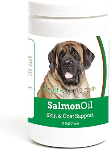 Healthy Breeds Mastiff Salmon Oil Soft Chews 120 Count