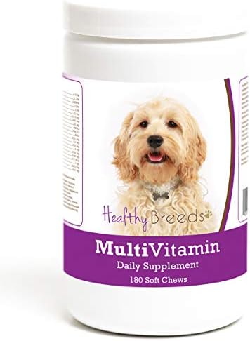 Healthy Breeds Cockapoo Multivitamin Soft Chew for Dogs 180 Count
