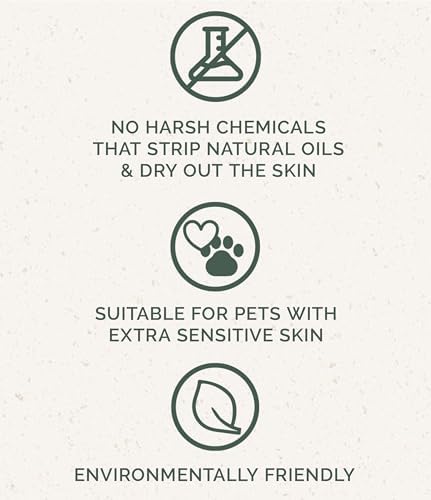 Chagrin Valley Soap & Salve Certified Organic Dog Shampoo and Conditioner – Dog Shampoo Itchy Skin Relief and Puppy Essentials - Natural Handmade Coconut Milk, 3.8 oz Bar
