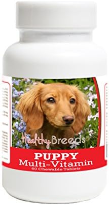 Healthy Breeds Dachshund Puppy Dog Multivitamin Tablet 60 Count