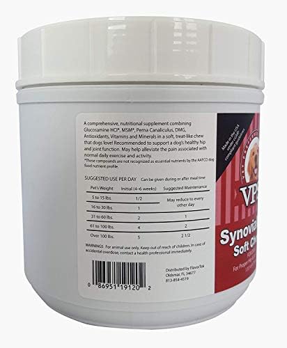 VPS SynovialMax Hip & Joint Soft Chews for Dogs - 120ct