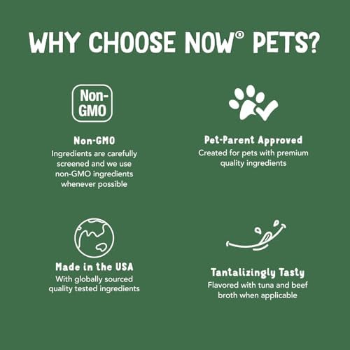 Now Pets, UC-II® Advanced Joint Mobility for Dogs and Cats, Veterinarian formulated, Help Maintain Cartilage and Connective Tissue*, 60 Chewable Tablets (60 Grams)