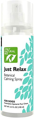 Only Natural Pet Just Relax Botanical Behavior Calming Spray for Dogs, 3.4 oz