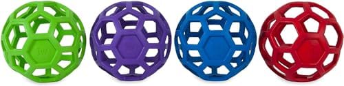 JW Pet HOL-ee Roller Dog Toy 6.5-Inch Bundle